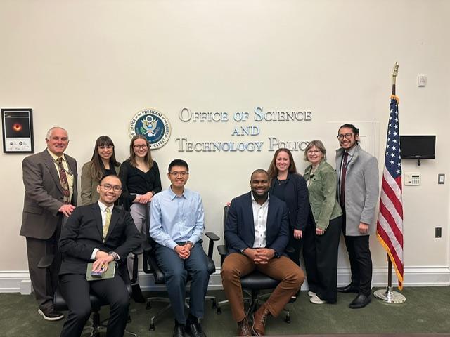 GridSafi founders with colleagues at the Office of Science and Technology Policy